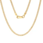 Cadena Cubana Tupida Oro 18K 50cm-2,07mm