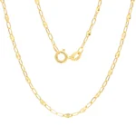 Cadena Crispeta Eslabones Oro 18K 45cm-1,96mm