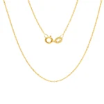 Cadena Eslabones Oro 18K 45cm-0,5mm