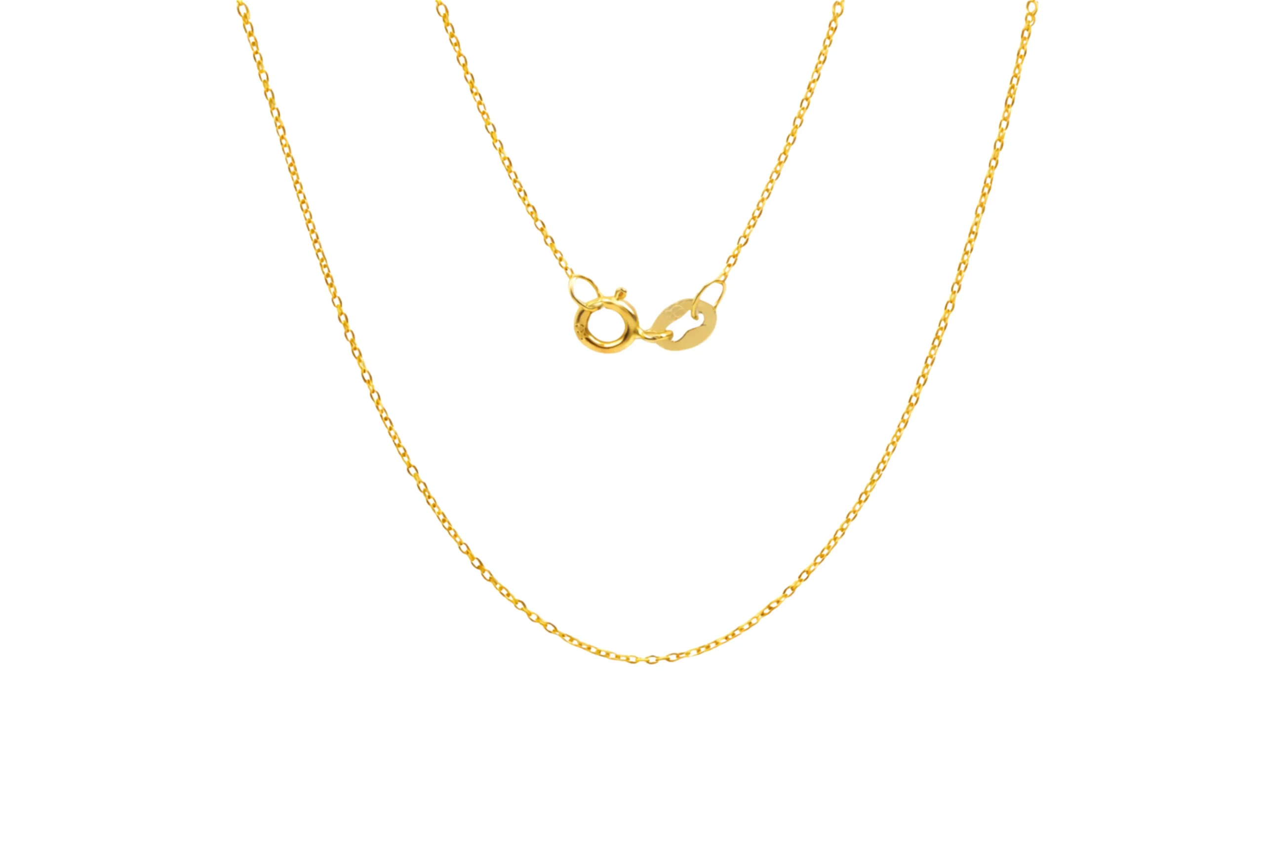 30796 Cadena Eslabones Oro 18K 45cm-0,5mm - Imagen 1