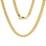 Cadena Espiga Oro 18K 45cm-4mm