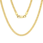 Cadena Cubica Oro 18K 50cm-2,3mm