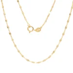 Cadena Crispeta Oro 18K 40cm-2,2mm