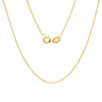 Cadena Eslabones Oro 18K 45cm-1,2mm-0,4mm