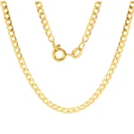 Cadena Cubana Oro 18K 60cm-2,6mm-0,6mm