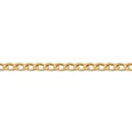 Pulso Cubano Oro 18K 19cm-4,2mm
