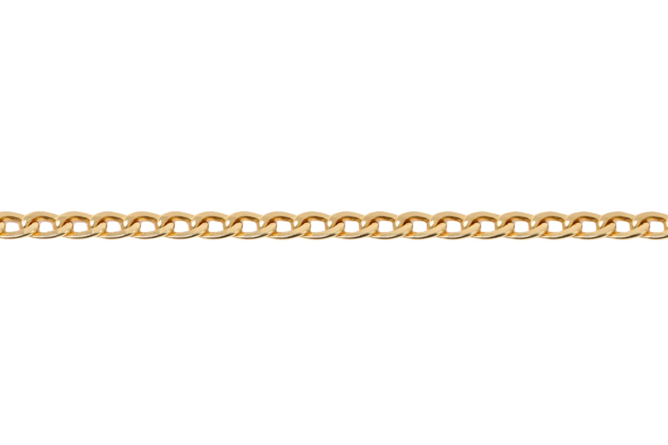 33197 Pulso Cubano Oro 18K 19cm-4,2mm - Imagen 1