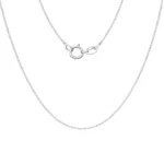 Cadena Veneciana Oro Blanco 18K 45cm-0,4mm