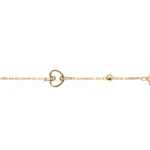 Pulso Corazon Nacar Oro 18K 18cm-7,1mm