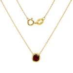 Cadena Punto De Luz Rubí Dona Oro 18K 3,5mm (0,14Cts) 3,5mm 3,5mm