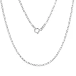 Cadena Valentino Oro Blanco 18K 45cm-1,5mm 0,2mm