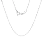 Cadena Rollon Oro Blanco 18K 40cm-1,1mm