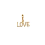 Dije Love Circones Oro 18K 8,7mm-16mm