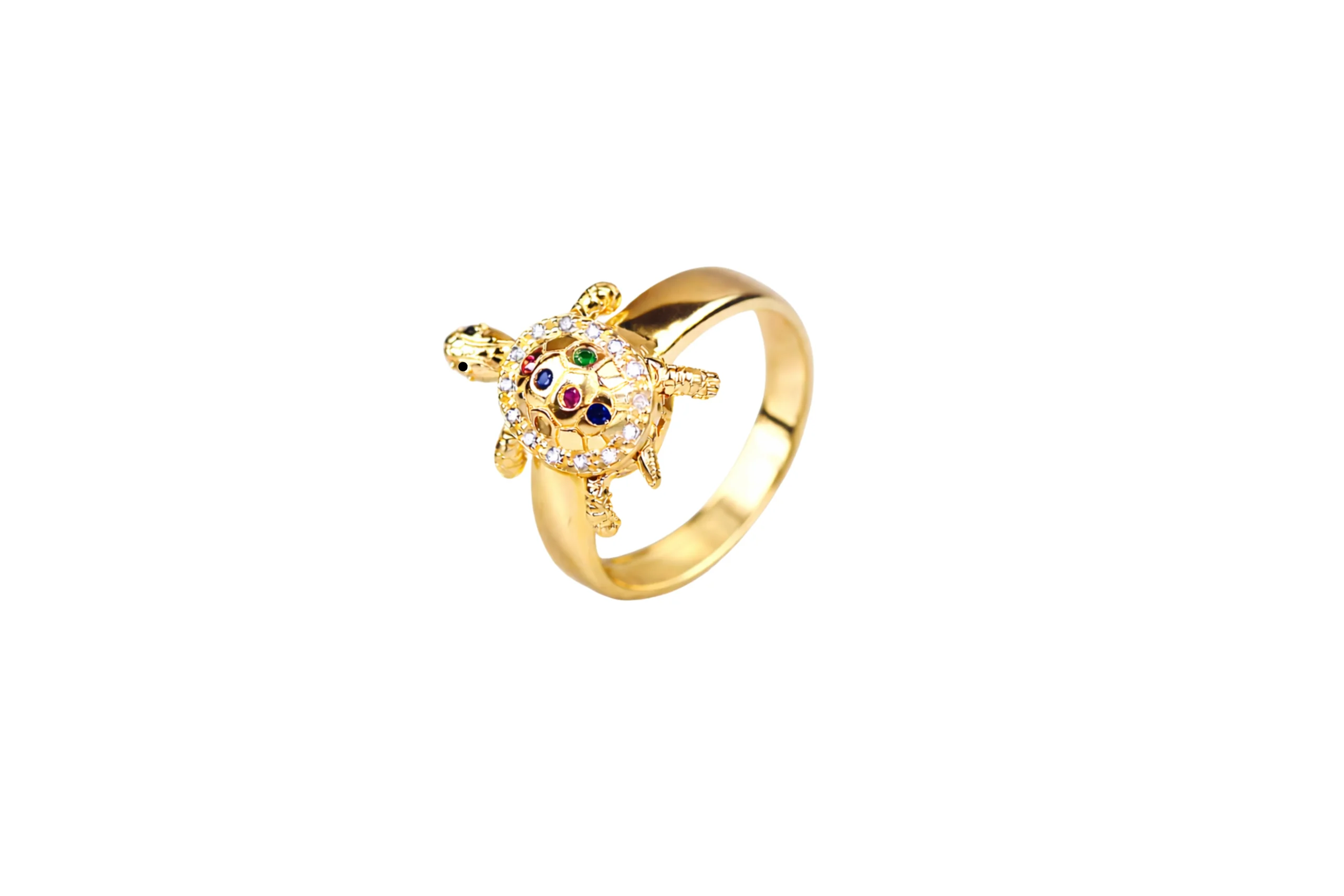 33255 Anillo Tortuga En Movimiento Oro 18K Talla 6 - Imagen 1