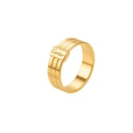 Anillo Cartier Oro 18K 6mm-1mm Talla 6,5