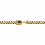 Pulso Monaco Chain Cubano Oro 18K 19cm-4,8mm