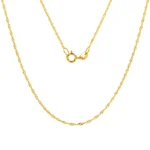 Cadena Singapur Oro 18K 50cm-0,6mm
