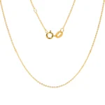 Cadena Eslabones Oro 18K 45cm-0,3mm