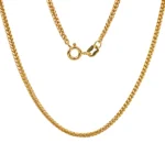 Cadena Franco Oro 18K 50cm-1,3mm