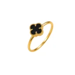 Anillo VC&A Onix Oro 18K Talla 6