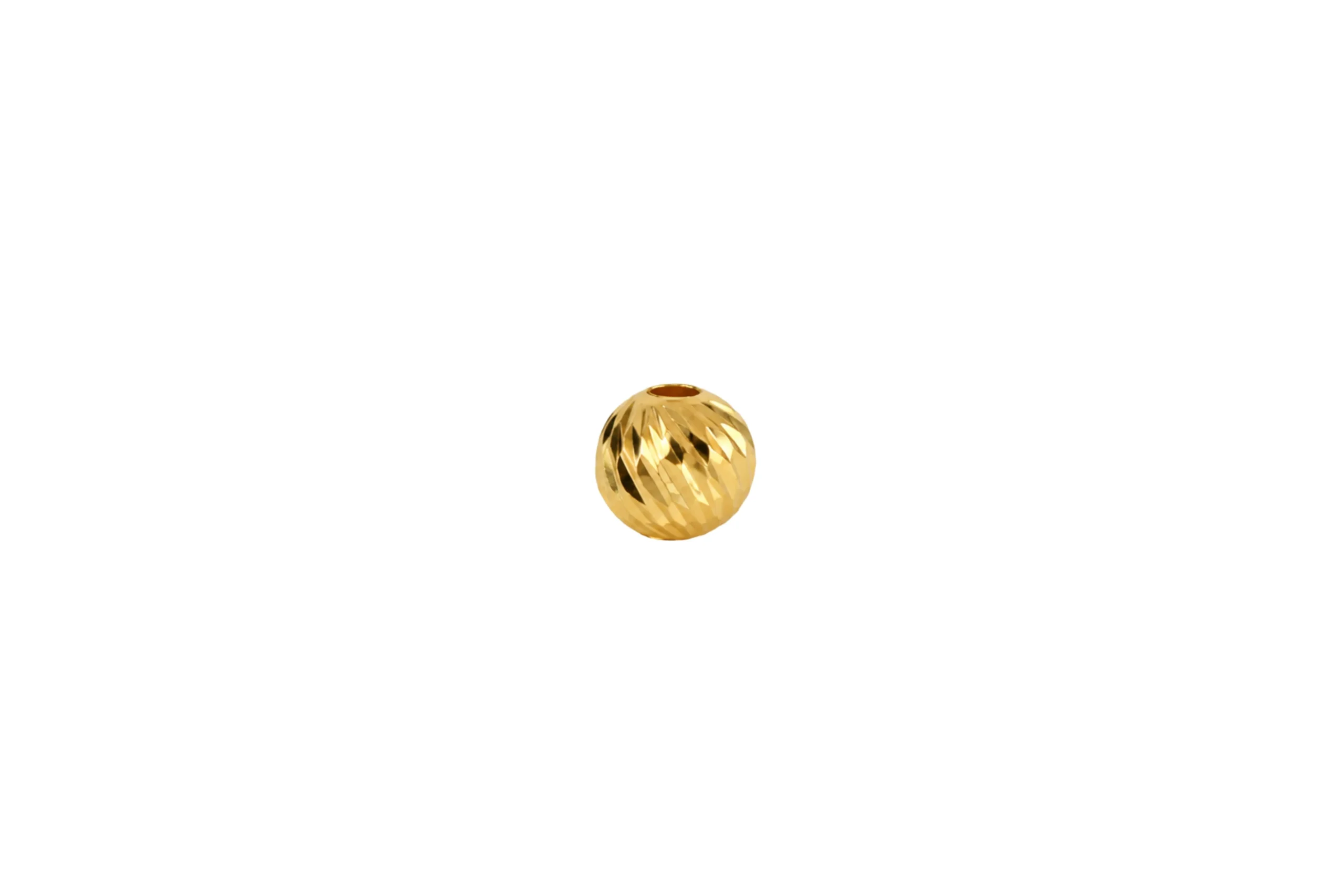 33303 Balin #8 Diamantado Oro 18K 8mm - Imagen 1