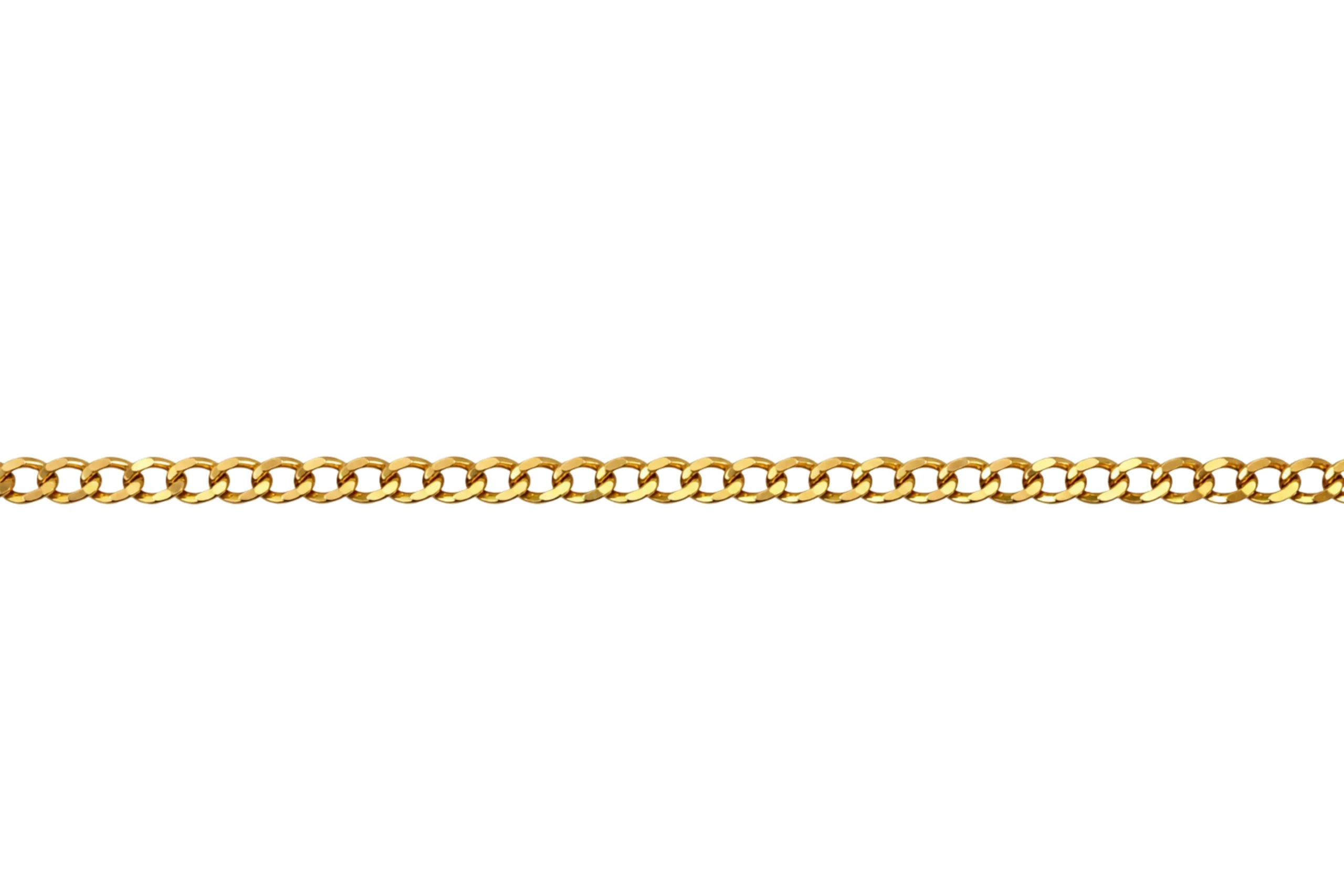 33306 Pulso Cubano Oro 18K 19,5cm-2,5mm - Imagen 1