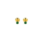 Topos Esmeralda Oro 18K 2,5mm