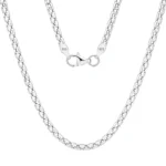 Cadena Bismark Plata 60cm-2,8mm