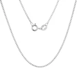 Cadena Veneciana Plata 45cm-0,8mm