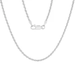 Cadena Lazo Plata 40cm-1mm