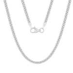 Cadena Bismark Plata 50cm-2,2mm