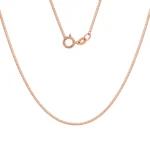 Cadena Veneciana Rosa Oro 18K 60cm-0,8mm