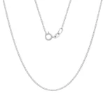 Cadena Veneciana Oro Blanco 18K 45cm-0,6mm