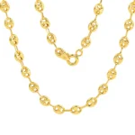Cadena Gucci Diamantado Oro 18K 60cm-4,1mm