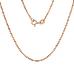 Cadena Franco Oro Rosa 18K 50cm-1,1mm