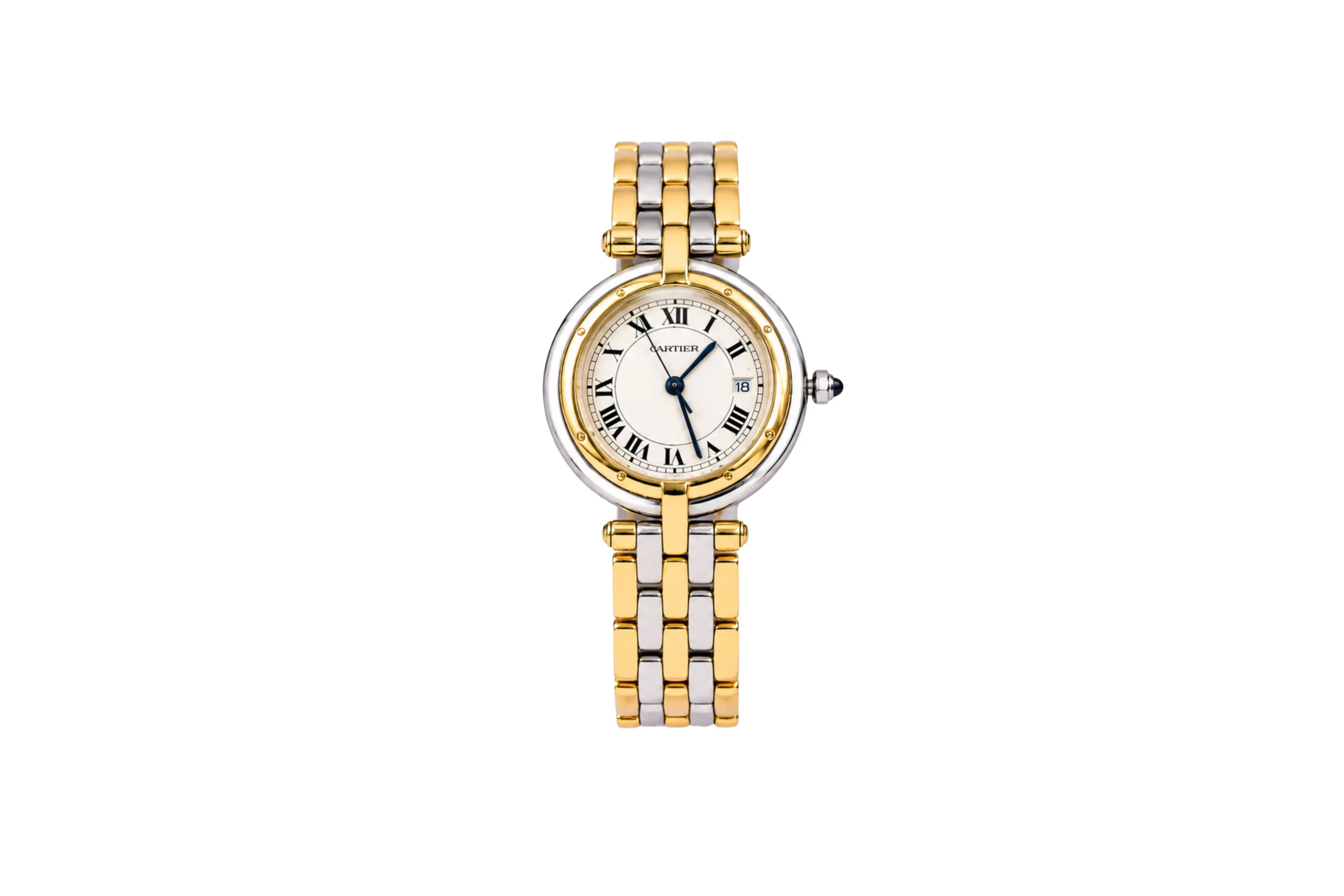 33404 Reloj Cartier Panthère Vendôme Oro Y Acero Original - Imagen 1